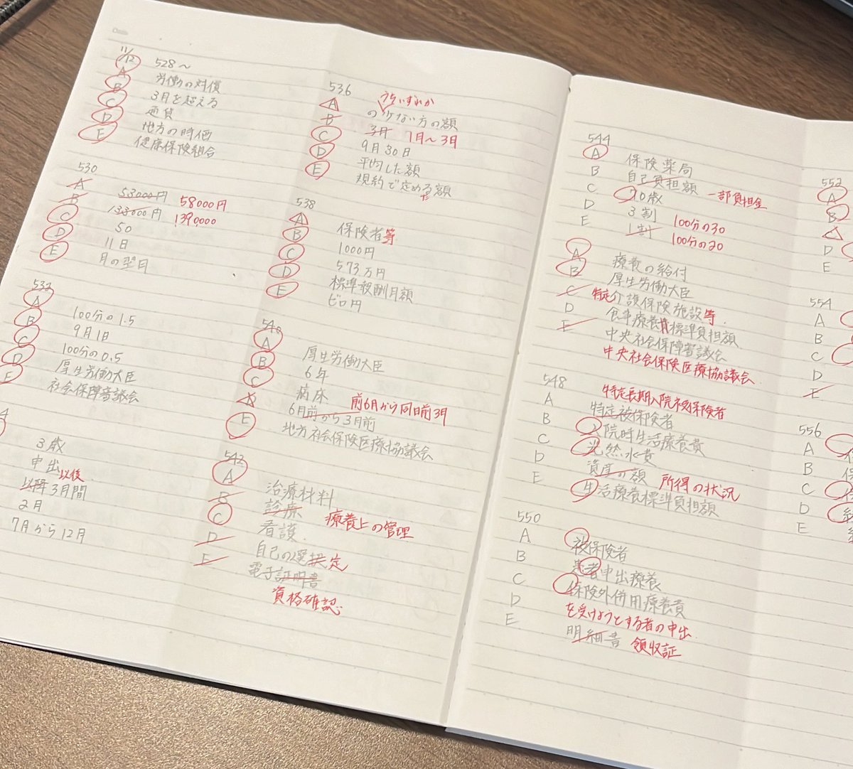 k_socha_study's tweet photo. 健康保険法p528-557

赤字が多い＝正確に覚えきれてない
条文に忠実に、数字に惑わされないように、こつこつ。

#社労士試験 #朝勉 https://t.co/5KEvhlqEwK