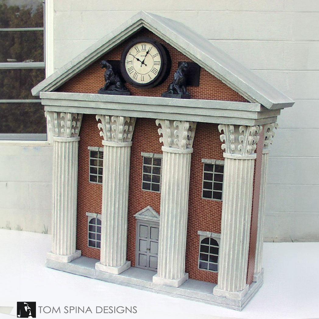 TomSpinaDesigns's tweet photo. To recognize the historic date when lightning struck the Hill Valley Clock Tower, here's a pair of #BackToTheFuture displays we created for clients. See more cool work like this at https://t.co/qo2UV4Bqt9!

#BTTF #TomSpinaDesigns #SaveTheClockTower https://t.co/CGD2qDBQOp