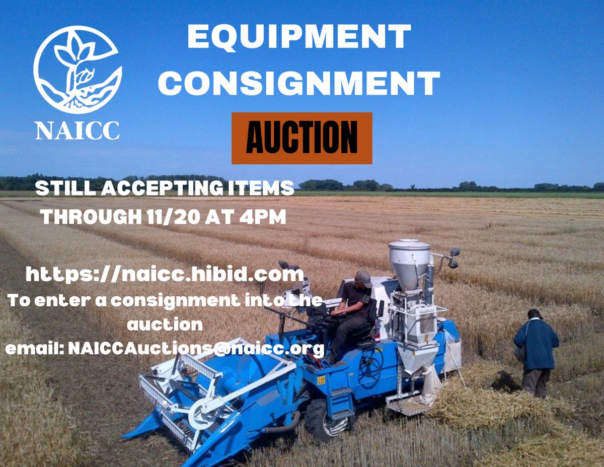 We are still accepting items for the auction until November 20th at 4pm.