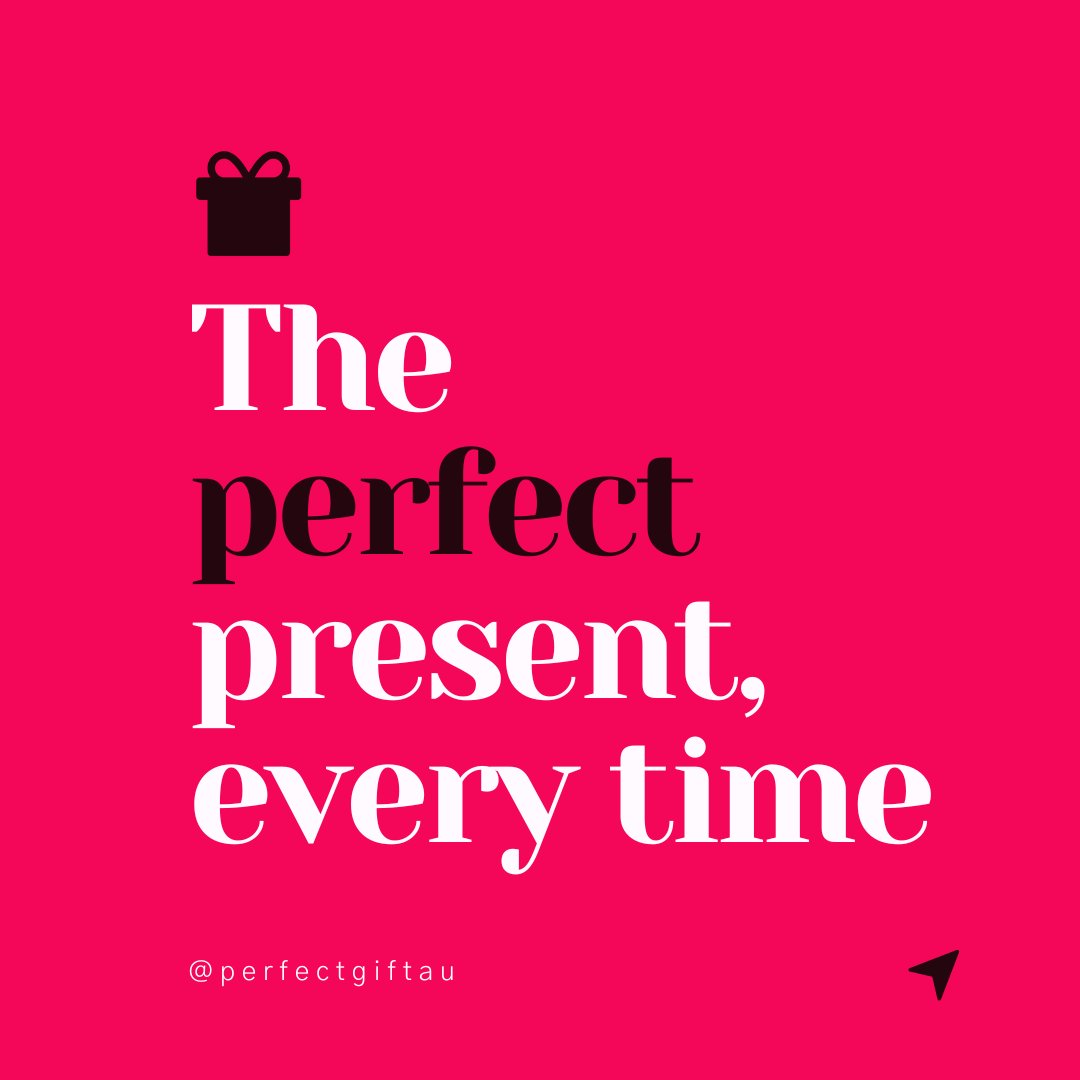 PerfectGiftAus's tweet image. "To make someone special feel even more special"
#perfectgift #justperfect #giftideas #presentideas #ilovegifts
