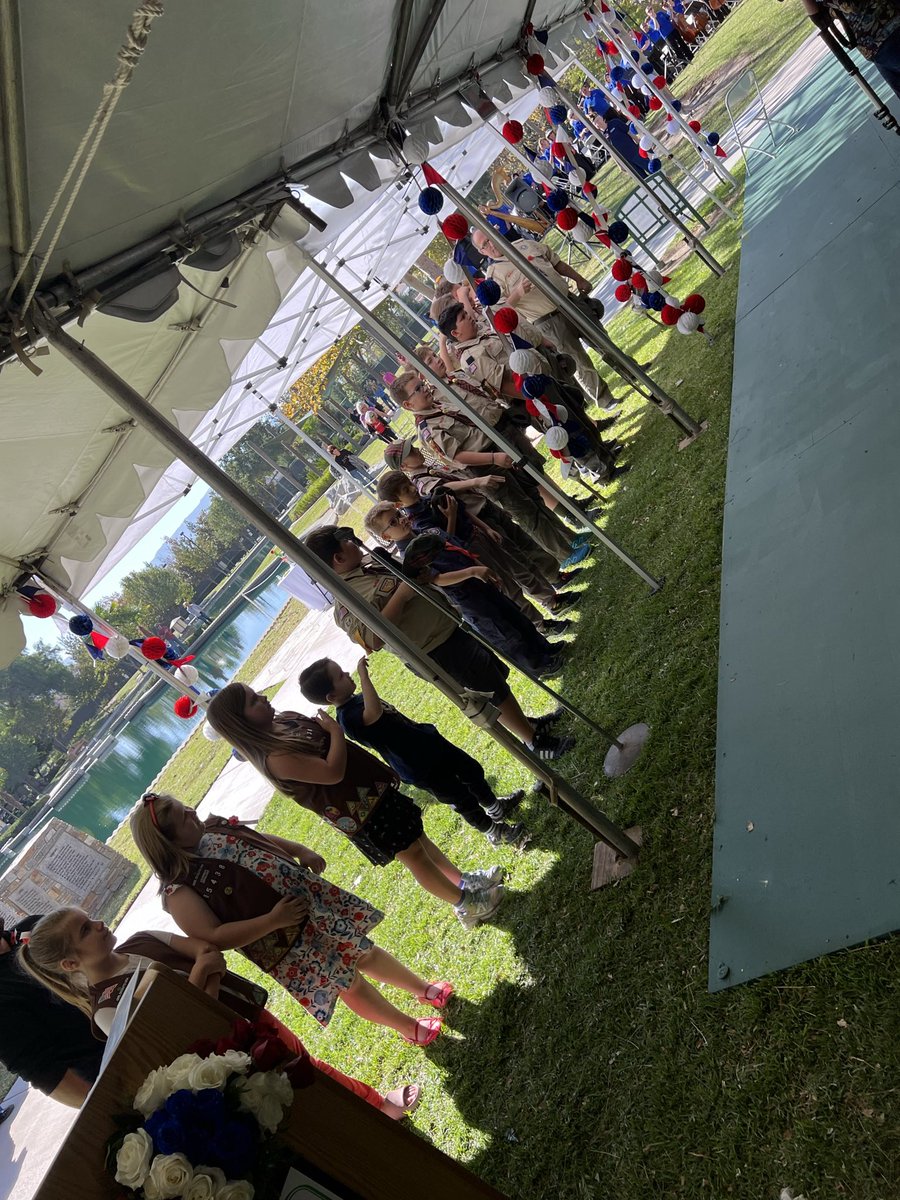 A beautiful day honoring our nations veterans for their service and sacrifice. Thank you to Rancho Simi Recreation &amp; Park District for hosting, and special thanks to my District Director <a href="/RyanValencia/">Ryan Valencia</a> who MC'd the ceremony held at Rancho Tapo Community Park &amp; Veterans Plaza.