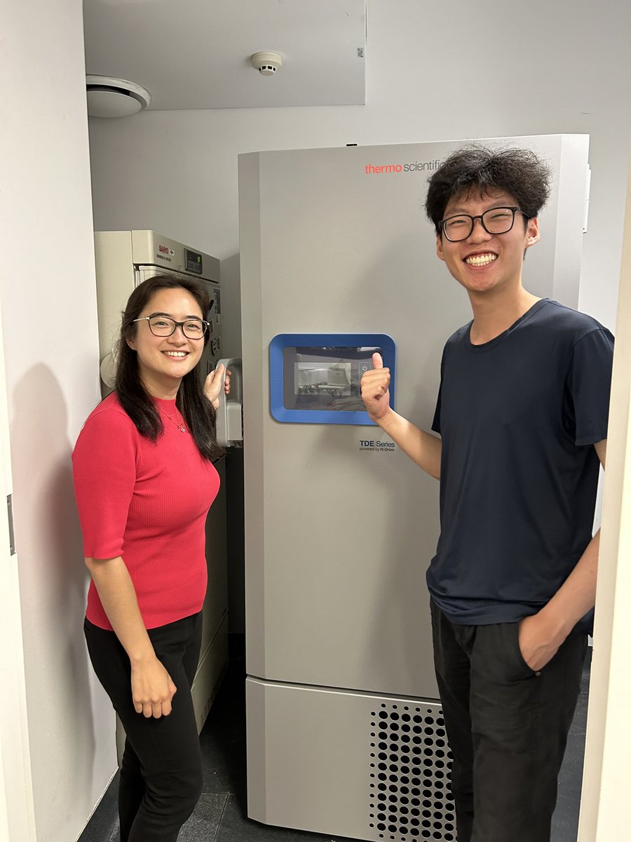retinalresgroup's tweet image. And our -80 is ready! Can’t wait to store many precious samples for years to come! @EyeDaisyShu