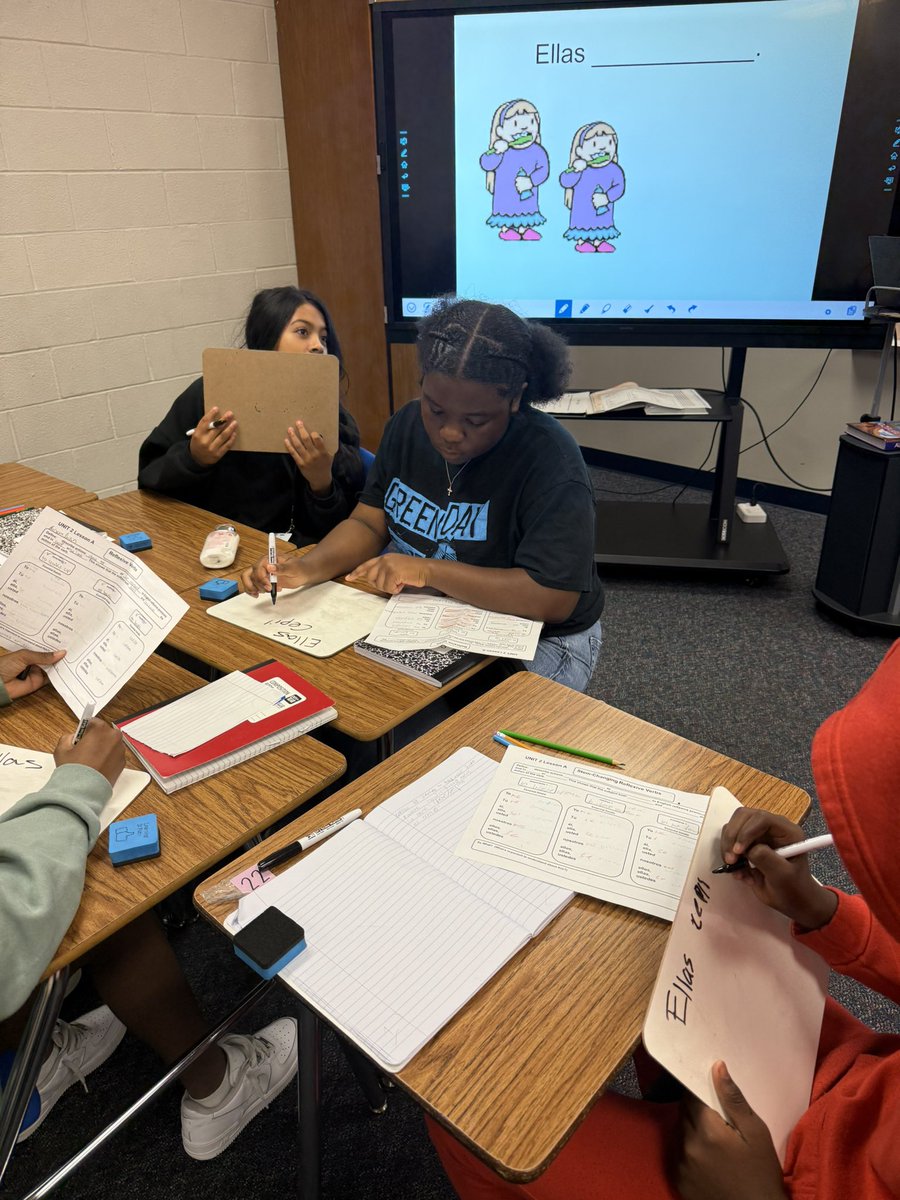 Stepped back into the classroom today to co-teach with Ms. Tamez in her Spanish 2 class. They were learning daily routines and reflexive verbs in the present tense.