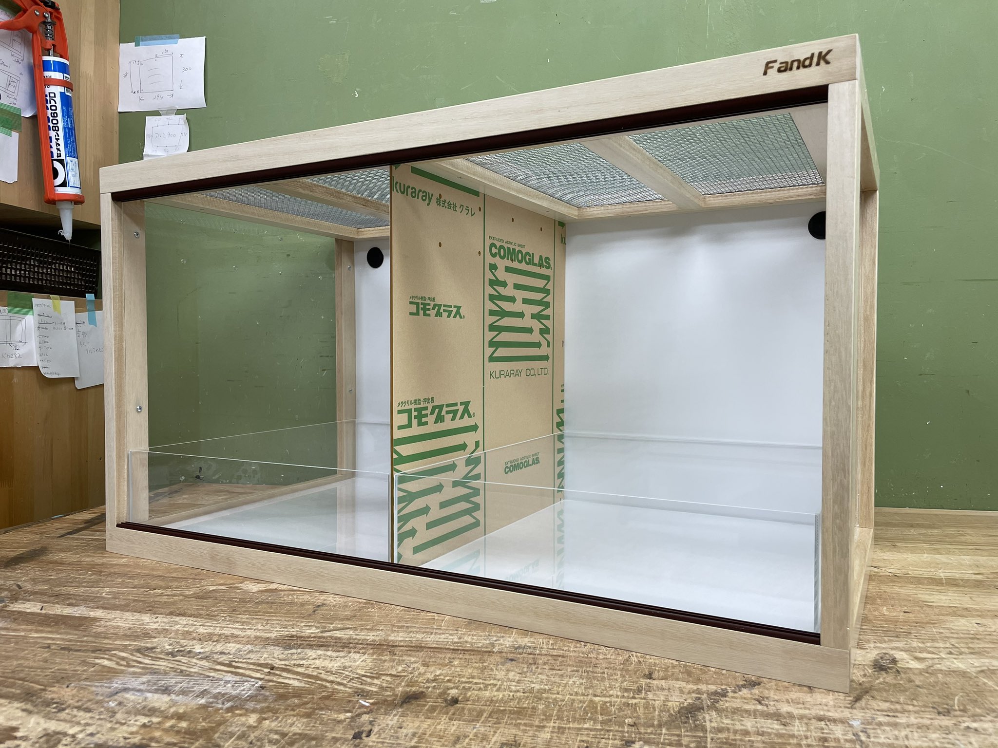 【OKA CAGE】爬虫類ケージ　1200×600×450 防水 OKA CAGE】爬虫類ケージ 1200×600×450 防水