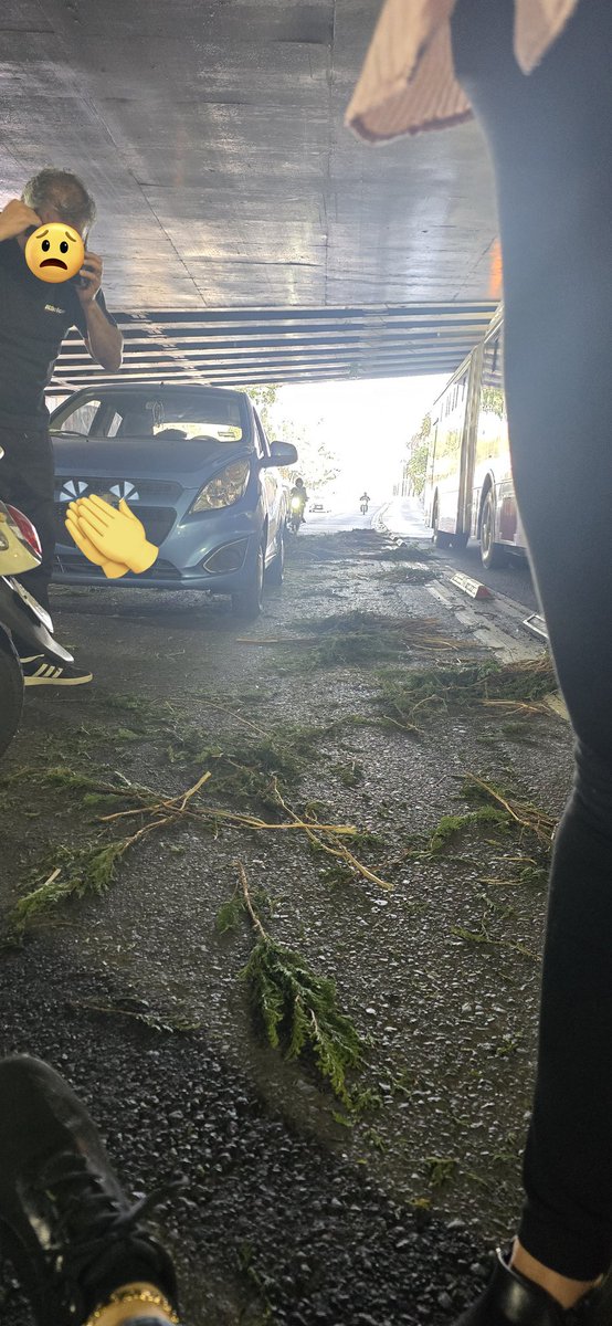 Kathyjue's tweet photo. @Banobras_mx toda su basura que dejó en el camino su camión, me provocó un accidente en Insurgentes Sur bajo puente, antes de llegar a La Raza, ¡pongan más cuidado! Lo reporté al 911 porque estaban a punto de que hubiera una carambola. Esto, en la mañana. https://t.co/7BCK3PkTdn