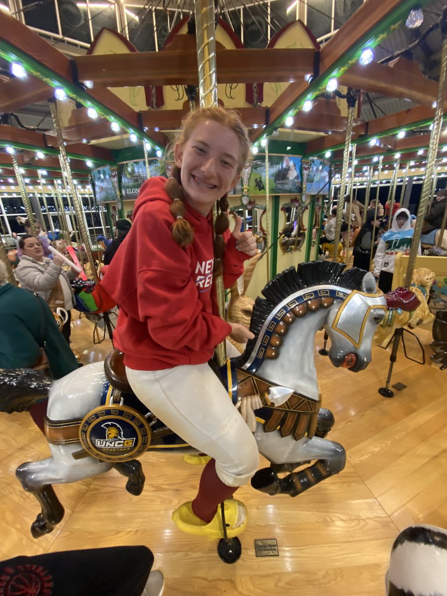 On Saturday my younger two had a great tournament and then finished the day with holiday lights at the <a href="/GSOSciCenter/">Greensboro Science Center</a> and even ride a <a href="/UNCG/">UNCG</a> horse on the carousel!
