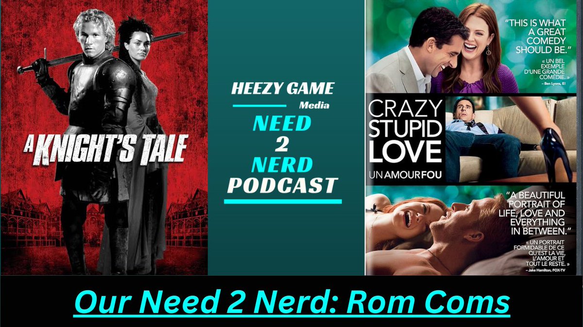 Need2NerdPod's tweet photo. We love love
Looking for a good rom com to watch? Let us help you
https://t.co/YjBu8aHhJ7 https://t.co/6ppta6YlRv
