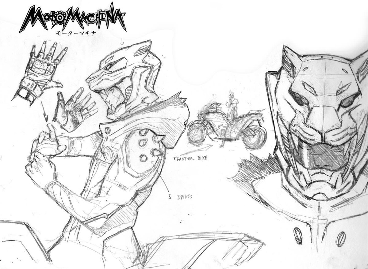 NikDraperIvey's tweet image. Preliminary sketches for #MotoMachina. Working on it as we speak.
Expect some announcements before the end of the year!
-Nik
#motomachina #manga #anime #curostudios #personalproject