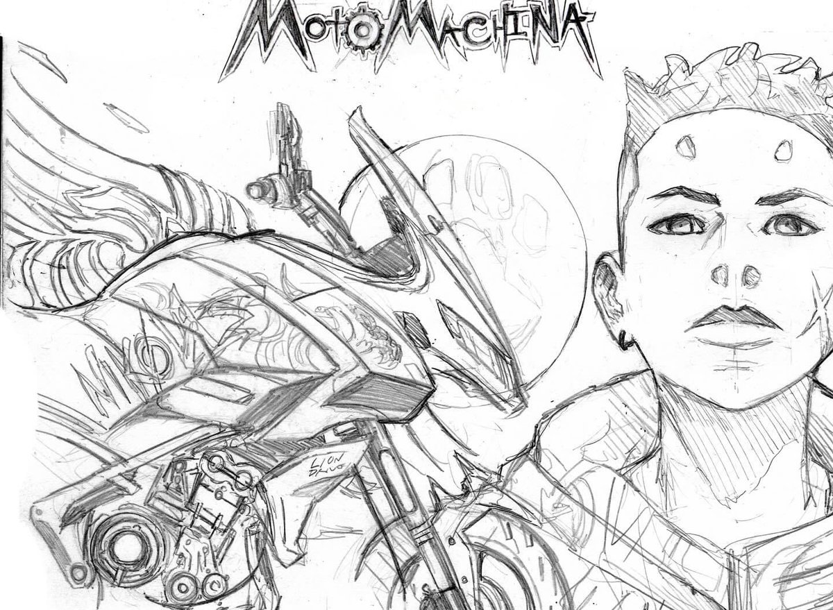 NikDraperIvey's tweet image. Preliminary sketches for #MotoMachina. Working on it as we speak.
Expect some announcements before the end of the year!
-Nik
#motomachina #manga #anime #curostudios #personalproject