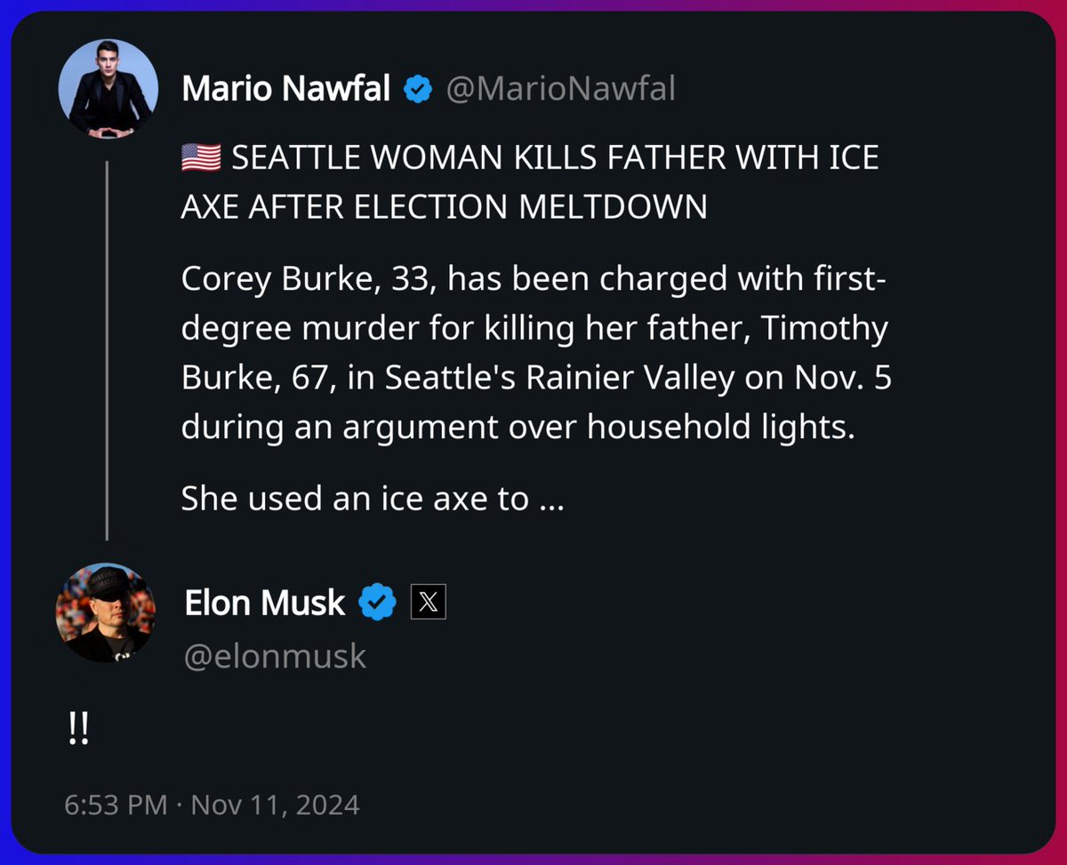 Elon Musk replied to Mario Nawfal https://t.co/VX4nfRq67n