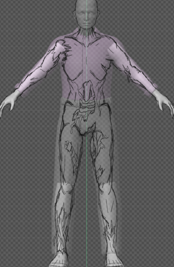 Sorry I went missing again, I'm just busy with university stuff so I that's why haven't posted anything in a while.

Anyway here's a wip/concept of William corpse I made