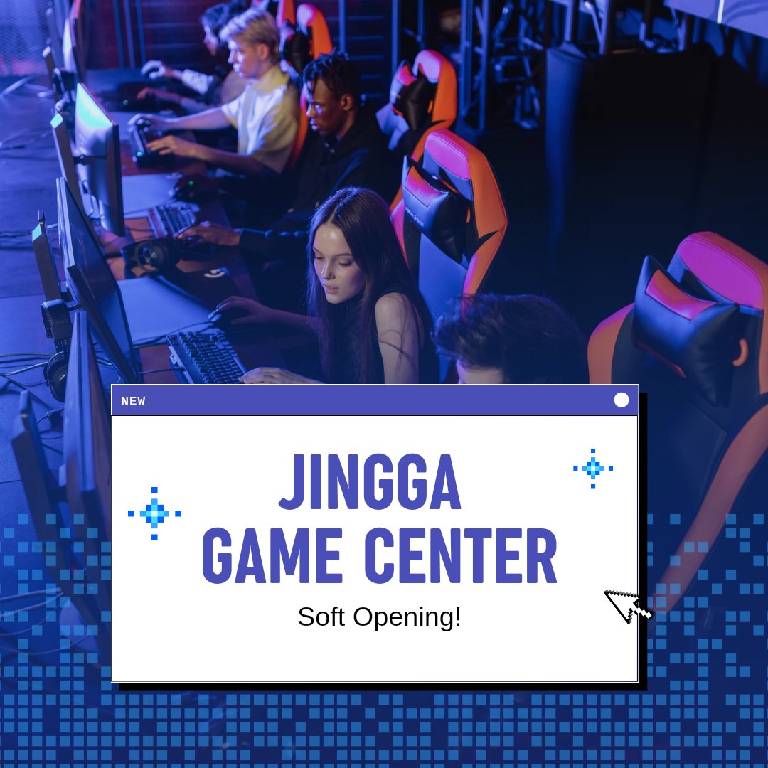 ㅤ
️️
  ️️
 ️️ ️️
𝑱𝑰𝑵𝑮𝑮𝑨 𝑮𝑨𝑴𝑬 𝑪𝑬𝑵𝑻𝑬𝑹
𝐒𝐎𝐅𝐓 𝐎𝐏𝐄𝐍𝐈𝐍𝐆!!
OPEN FOR PUBLIC 17 NOV 24

️️(Klik di sini untuk info lebih lanjut)
  ️️
 ️️ ️️