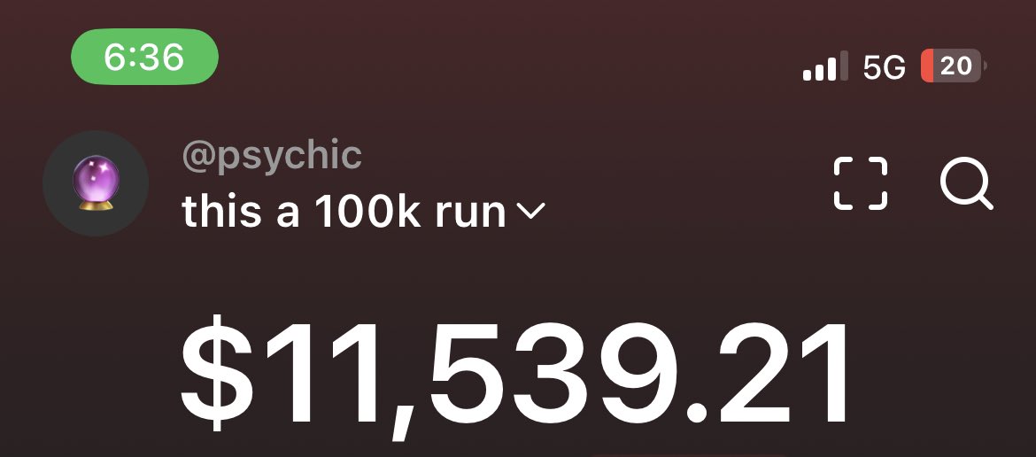we really did it 🦦

from $10 - $10k in 1 month and 12 days ….  

now i wanna giveaway $200 to 5 LUCKY people

1. Must Be Following <a href="/PsychicWallet/">PSYCHIC</a> ✅

2. Like / Repost ❤️

3. Comment Your $SOL Wallets 💰

( selecting winners in 24 hours 🔔 )