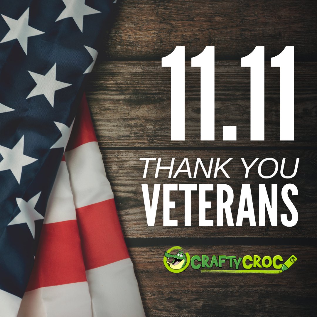CraftyCrocArt's tweet photo. Honoring the courage, dedication, and sacrifice of all Veterans. Today, we remember and thank you. 🫡

#VeteransDay #ThankYouVeterans https://t.co/mFVifn7Mgw