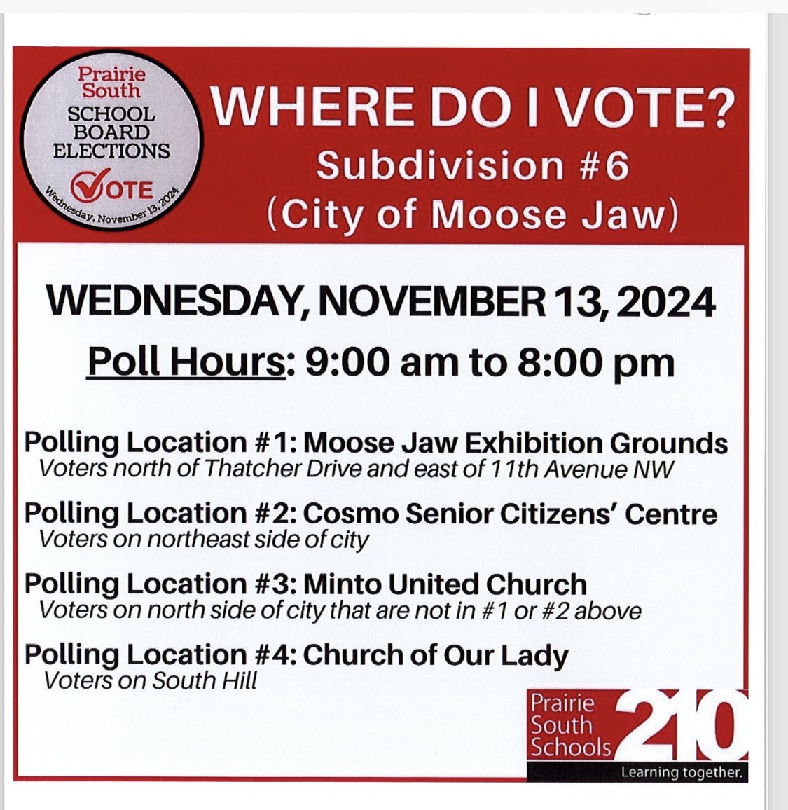 Plan on casting your ballot Wednesday.