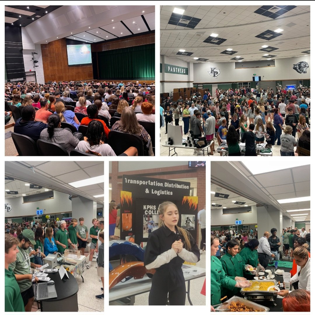 CounselorsKpark's tweet image. KPARK 8th grade night has been a huge success!! Thank you to all our Future Panther families that came out to visit our campus! #WEAREKPARK
