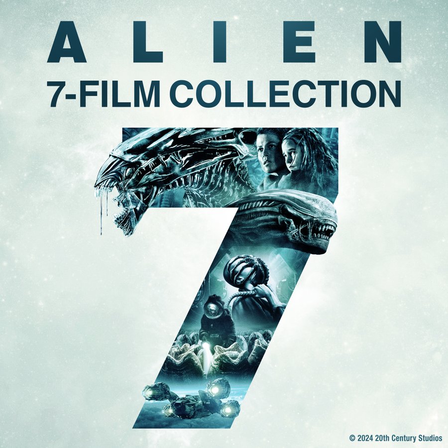 Alien Anthology poster op Star van Disney Plus België 