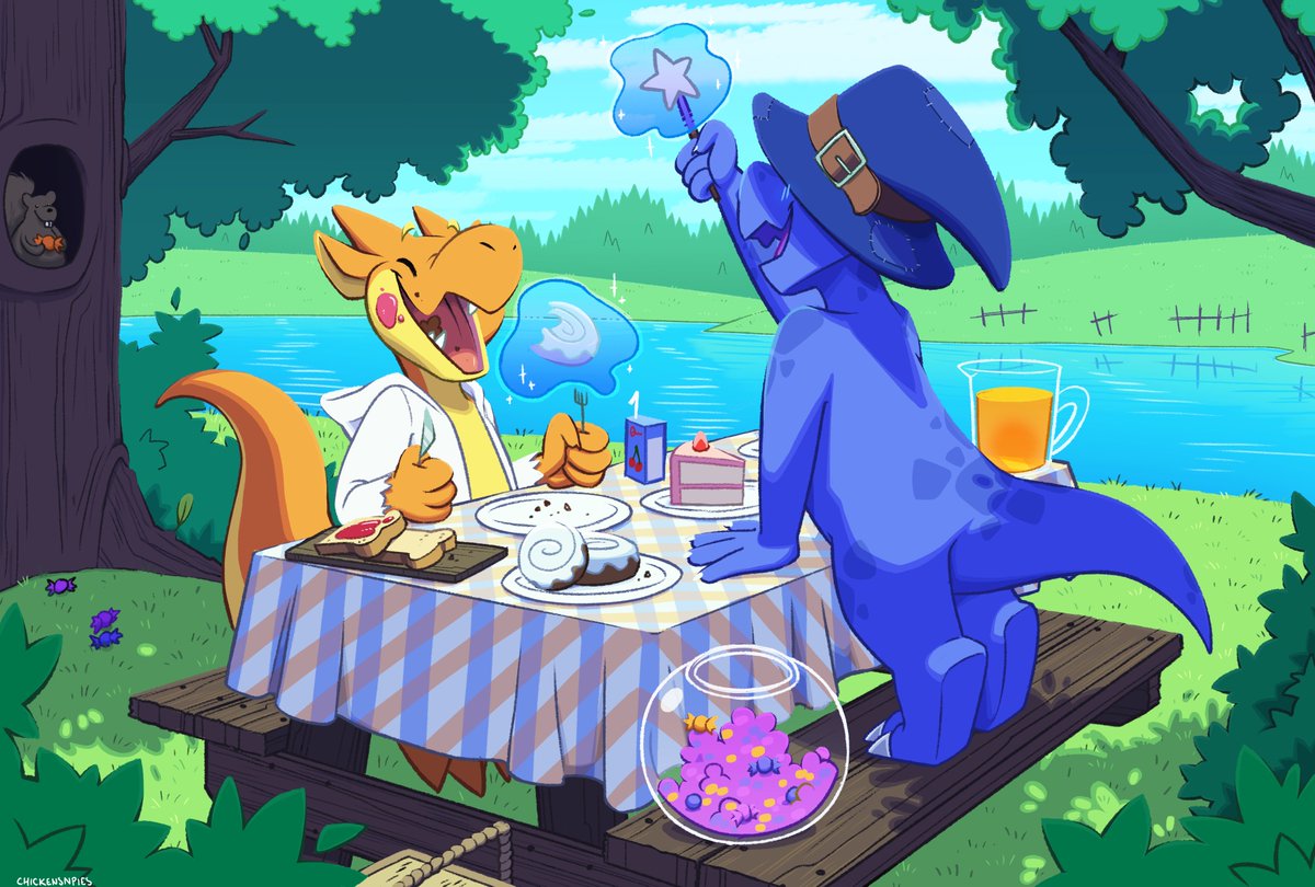 kobold picnic 😌