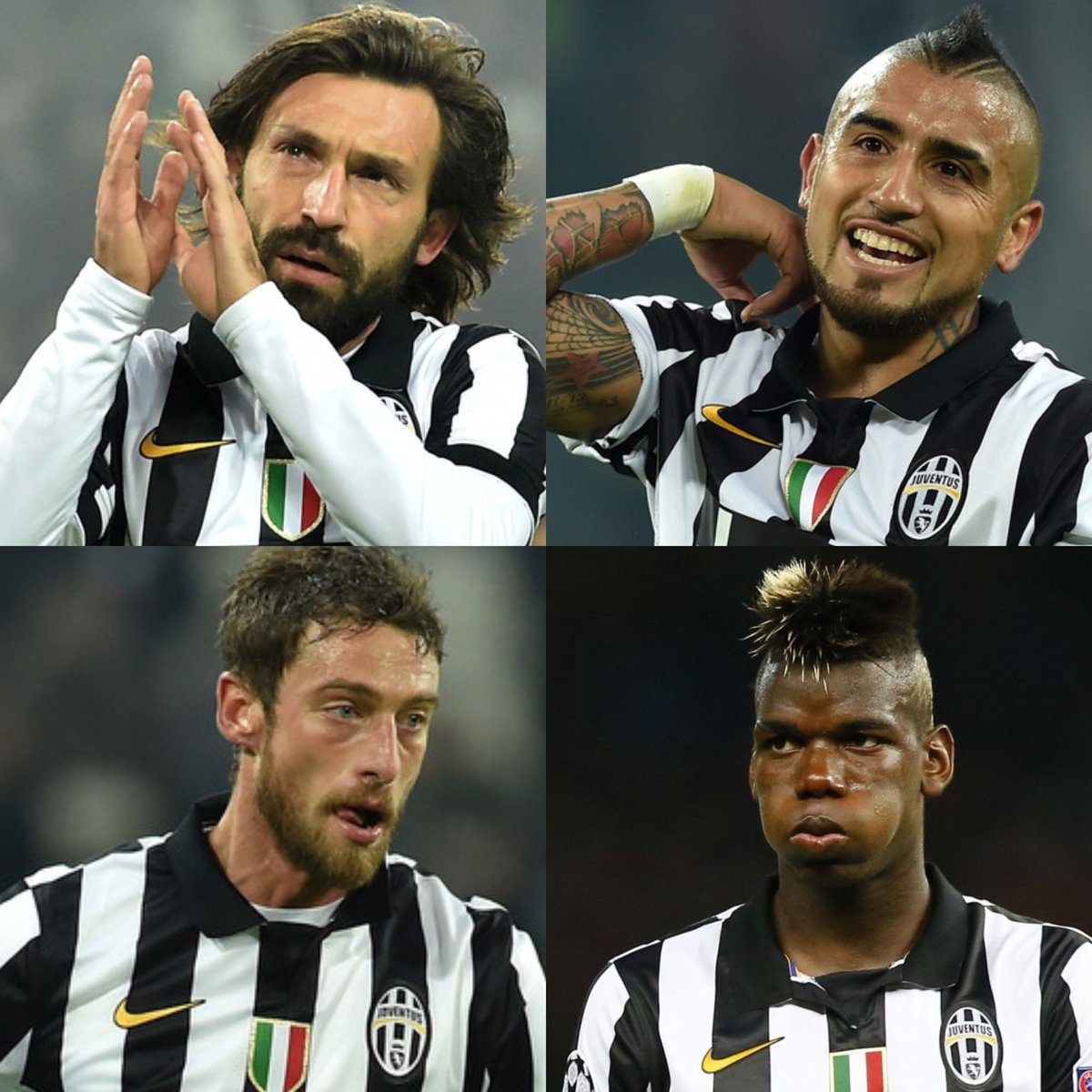 CuriosidadesEU's tweet image. Era uma vez no meio de campo da Juventus.