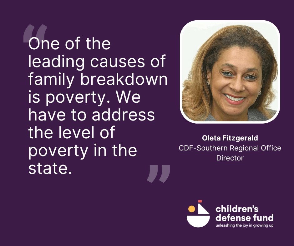 ChildDefender's tweet image. CDF-Southern Regional Office Director Oleta Fitzgerald spoke with @emmaogreen of the @NewYorker about what happens after the election with family policy in conservative states, like Mississippi. Read all of what she had to say here: 
bit.ly/3O5vUd4