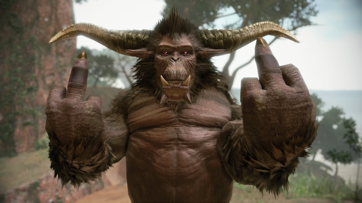 KarlTheKrab's tweet photo. I forgot to turn Rajang back to normal afterwards 💀 https://t.co/LXHwms2l9c