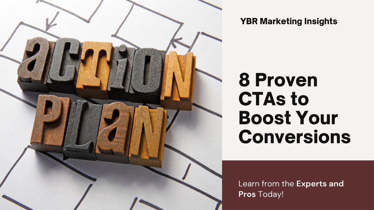 🚀 New Blog Post Alert! "8 Great CTAs Deconstructed by the Pros" 🎉 From “Get Started for Free” to “Claim Your Discount,” see why these CTAs work &amp; how to create high-converting buttons for your audience. Read more on our blog!  ybrmarketing.com.au/8-great-ctas-d… #CTA #MarketingTips #Digita