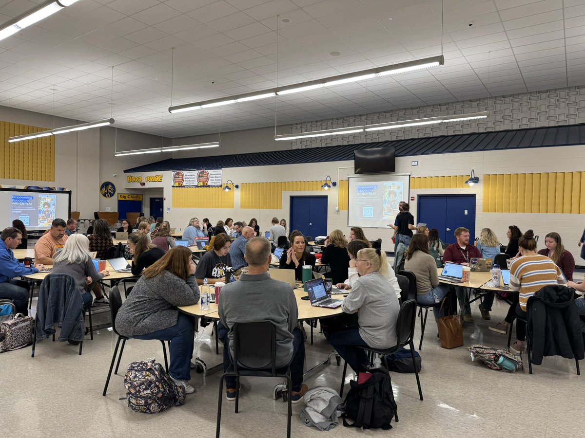 Amazing session with K-5 teachers from <a href="/wasdpa/">Waynesboro Area SD</a> talking about <a href="/GetSchoolAI/">SchoolAI</a> and how its transformative abilities can help save time and help students interact with AI in a safe, secure environment! #DreamJob