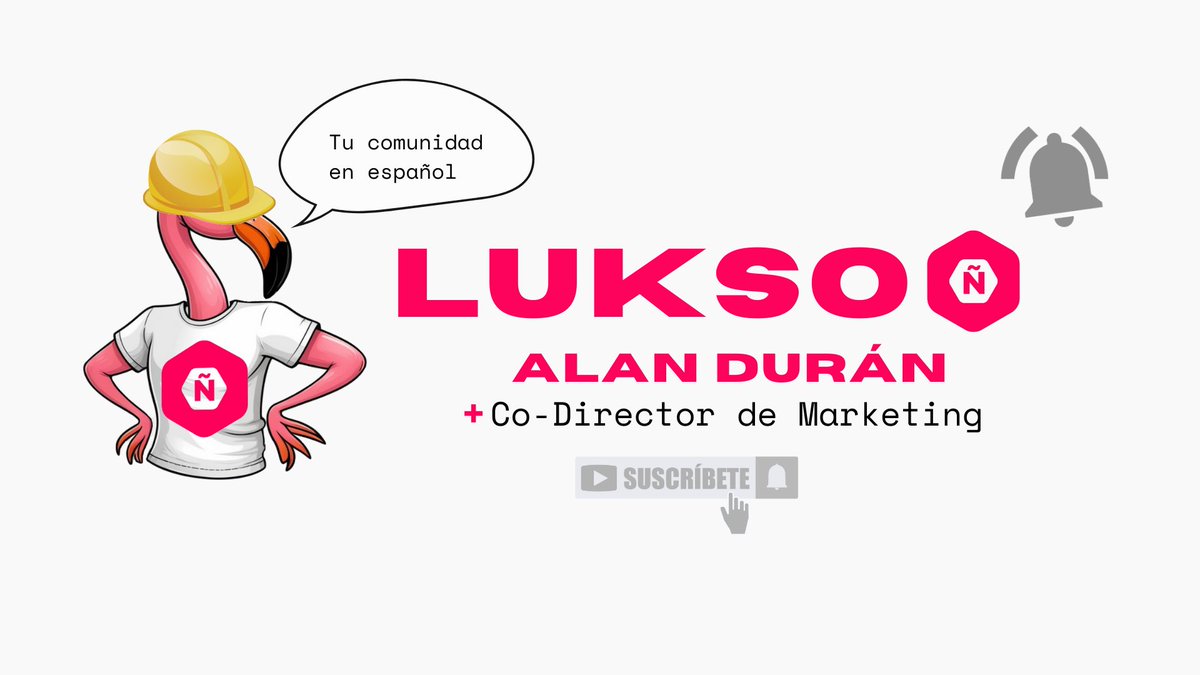 LUKSO Ñ (@lukso_esp) on Twitter photo 🦩Cuenta regresiva Ñ🦩 Tic Tac ⏱️… ya se viene el estreno de la entrevista que tuvimos con <a href="/alanduran08/">Alan Duran</a> y <a href="/lukso_esp/">LUKSO Ñ</a> 
Martes 12 de noviembre 13horas 🇲🇽16hs 🇦🇷 20hs 🇪🇸
Por <a href="/YouTube/">YouTube</a> youtu.be/a_uOFP8QWQM
Y por X al mismo tiempo 
Alan Durán es el nuevo integrante del equipo de 🦩Cuenta regresiva Ñ🦩 Tic Tac ⏱️… ya se viene el estreno de la entrevista que tuvimos con <a href="/alanduran08/">Alan Duran</a> y <a href="/lukso_esp/">LUKSO Ñ</a> 
Martes 12 de noviembre 13horas 🇲🇽16hs 🇦🇷 20hs 🇪🇸
Por <a href="/YouTube/">YouTube</a> youtu.be/a_uOFP8QWQM
Y por X al mismo tiempo 
Alan Durán es el nuevo integrante del equipo de
