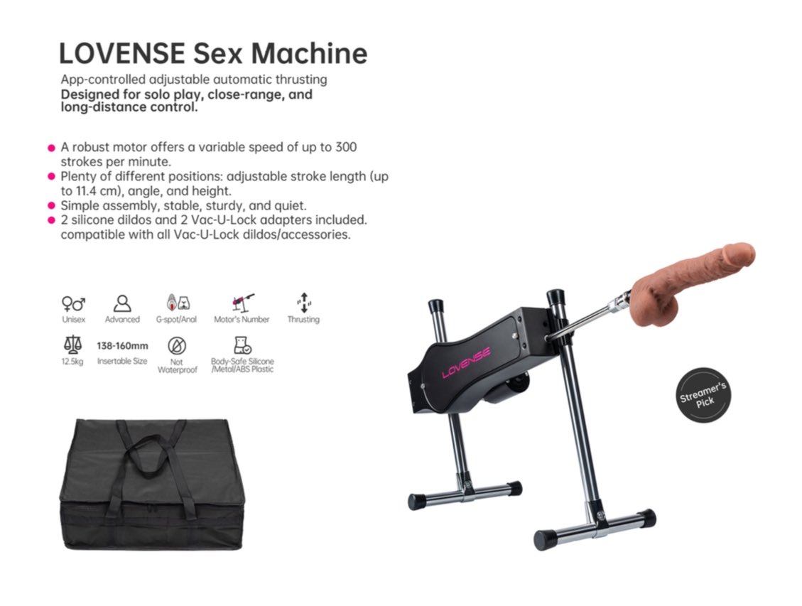 kamakarthindi's tweet photo. Lovense Sex Machine  - App Controlled Thrusting Machine  | Available in India Only @kamakartindia Orders📱 76392-76392

#lovensesexmachine #lovenseindia #lovensetoys #lovensemachines https://t.co/mwL0ZdMbNv