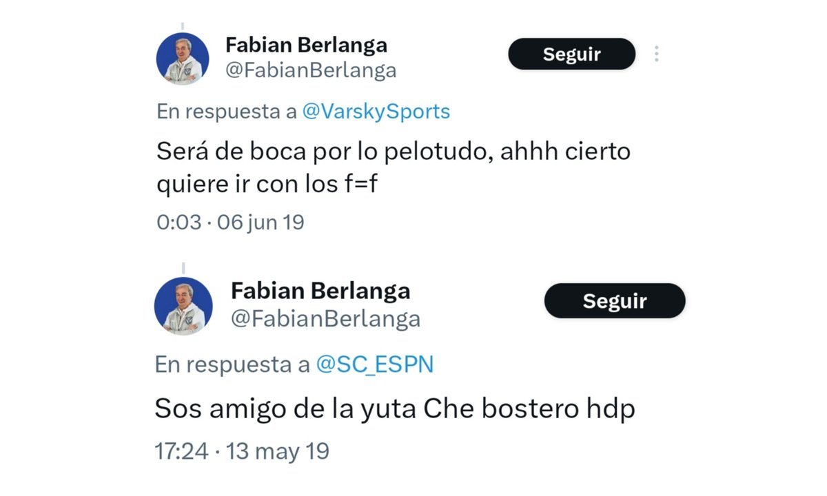 Escándalo: los mensajes de odio del presidente de Vélez contra Boca Más mensajes de odio del presidente de Vélez en contra de Boca.