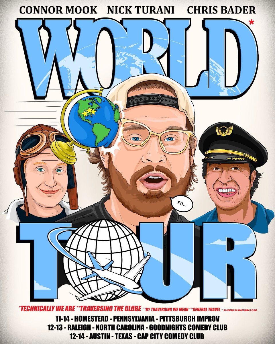 anus's tweet photo. Come see the boys &amp; special guests do standup. Pitt is this Thursday and limited ticks are available 🫡

Pittsburgh - https://t.co/cMAFucVmhA

Raleigh - https://t.co/MIAb2O7cih

Austin - https://t.co/eJzkE0ytt2 https://t.co/6tODFYr5wj