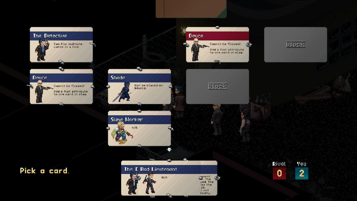 MIVSMAGFest's tweet image. Welcome to the showcase, Pixel Noir, a turn-based RPG about a scotch-loving detective by SWDTech Games! Follow them for more info at @SWDTechGames #SuperMAGFest2025 #MIVS #IndieGameDev #indiegame