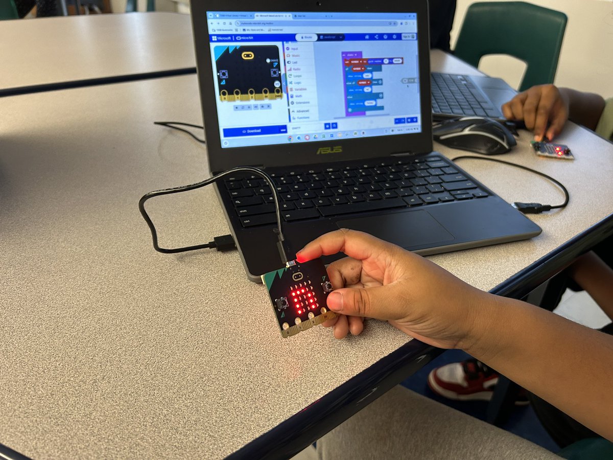 H A Halbert Junior Public School (@tdsbhalbert) on Twitter photo Gr 4/5s began exploring coding and programming of their <a href="/microbit_edu/">Micro:bit Educational Foundation</a> 👾! Today's challenge: program your microbit to work as a Magic 8 Ball! Gr 4/5s began exploring coding and programming of their <a href="/microbit_edu/">Micro:bit Educational Foundation</a> 👾! Today's challenge: program your microbit to work as a Magic 8 Ball!
