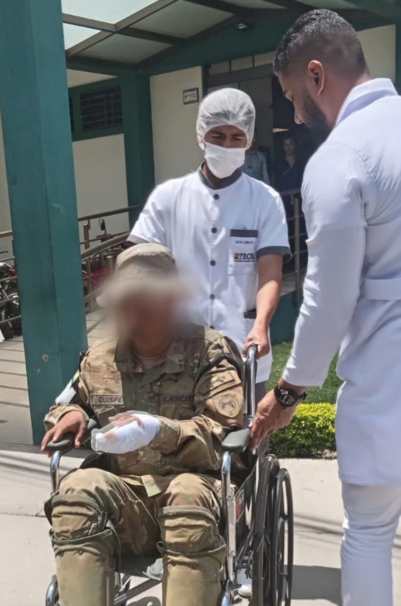 Soldado queda herido por explosivo en Parotani