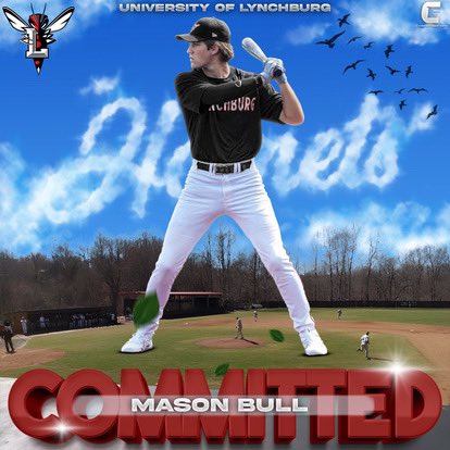 Excited to announce my commitment to the University of Lynchburg! Extremely thankful to my family, and coaches who helped throughout this process!