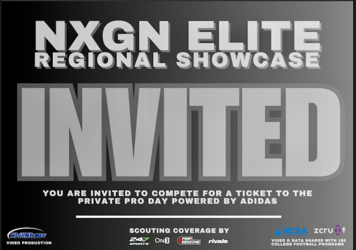 Thanks for the invite <a href="/NxgnCamps/">NXGN Camps, Inc</a> <a href="/ncsa/">NCSA College Recruiting</a> <a href="/adidasFballUS/">adidas Football US</a> <a href="/ZcruitFootball/">Zcruit: by @Ver_Athletics</a> <a href="/PascoPirates_FB/">Pasco Pirates Football</a> <a href="/Drivenfromabove/">Coach Hicks</a>