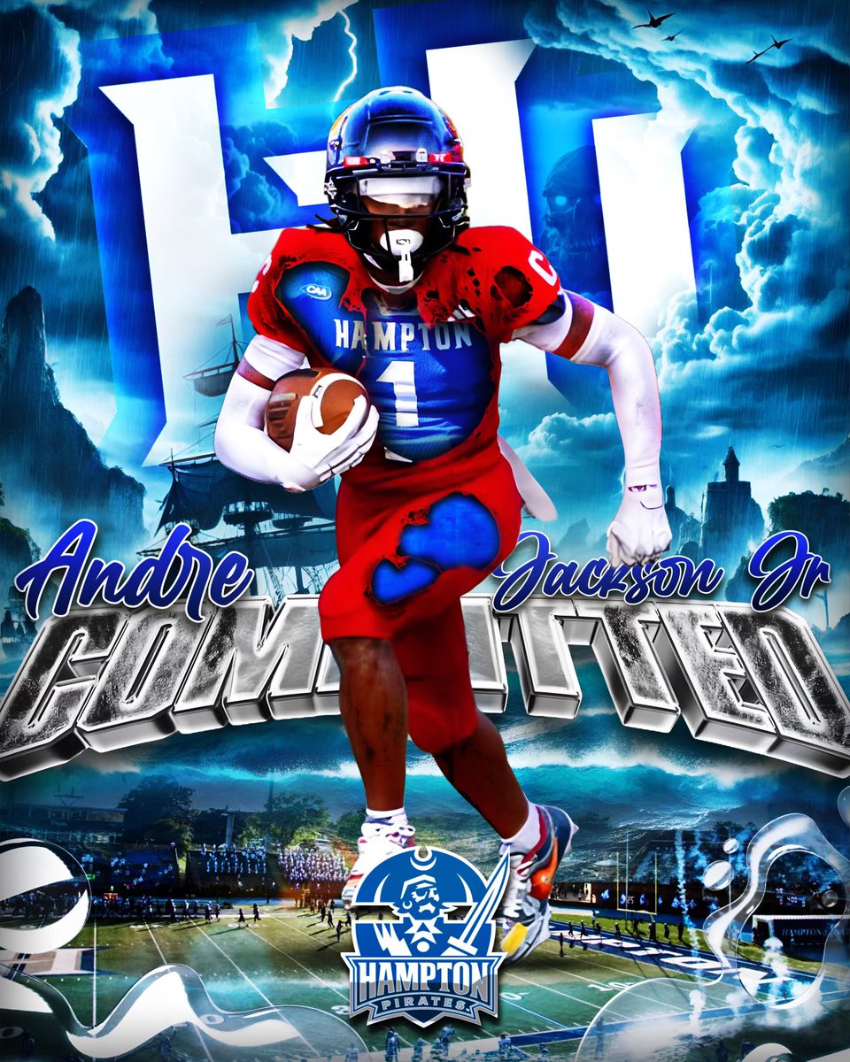 Andrejacksonjr_'s tweet image. The Real HU 🏴‍☠️💙 #commited #agtg🙏🏾 @CorvianFootball @Ajcore15 @CoachChris_11 @trent_boykin @CoachJackson623