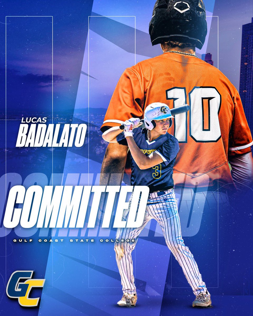 I am blessed and honored to announce I will be continuing my academic and athletic career at Gulf Coast State College. I would like to thank God, my family, coaches, teammates, and friends for helping me get to where I am today. #gocommodores