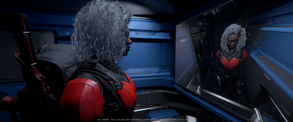 CitizenGroza's tweet photo. ๐ฉ๐ฟโ๐ค๐ถWhooooooo isssssss that girl I seeeeee, staring straight back at me? When will my reflection showwwwww who I am insiiiiiiiide??? ๐ต๐ค@RobertsSpaceInd #StarCitizen #StarMirrors #Starflection #StarMulan https://t.co/b5R3Cf9QM9