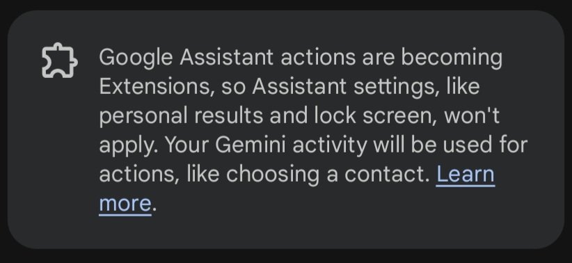 I bet not a single person on earth, (not employed by google) can explain what this message means, which just popped up on my phone