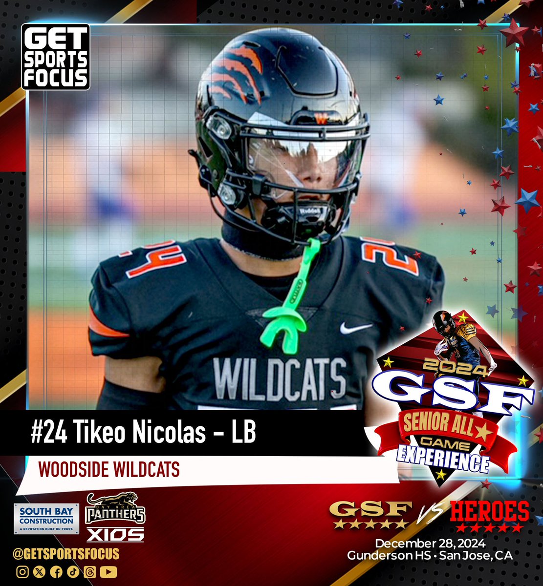 GetSportsFocus (@getsportsfocus) on Twitter photo 💫 GSF Senior All🌟 2024
<a href="/TikeoNicolas/">Tikeo “TK” Nicolas</a> <a href="/WoodsideCatsFB/">Woodside Football</a>
📝 Nomination still open, LINK in bio.
✅ Follow <a href="/getsportsfocus/">GetSportsFocus</a> 💫 GSF Senior All🌟 2024
<a href="/TikeoNicolas/">Tikeo “TK” Nicolas</a> <a href="/WoodsideCatsFB/">Woodside Football</a>
📝 Nomination still open, LINK in bio.
✅ Follow <a href="/getsportsfocus/">GetSportsFocus</a>