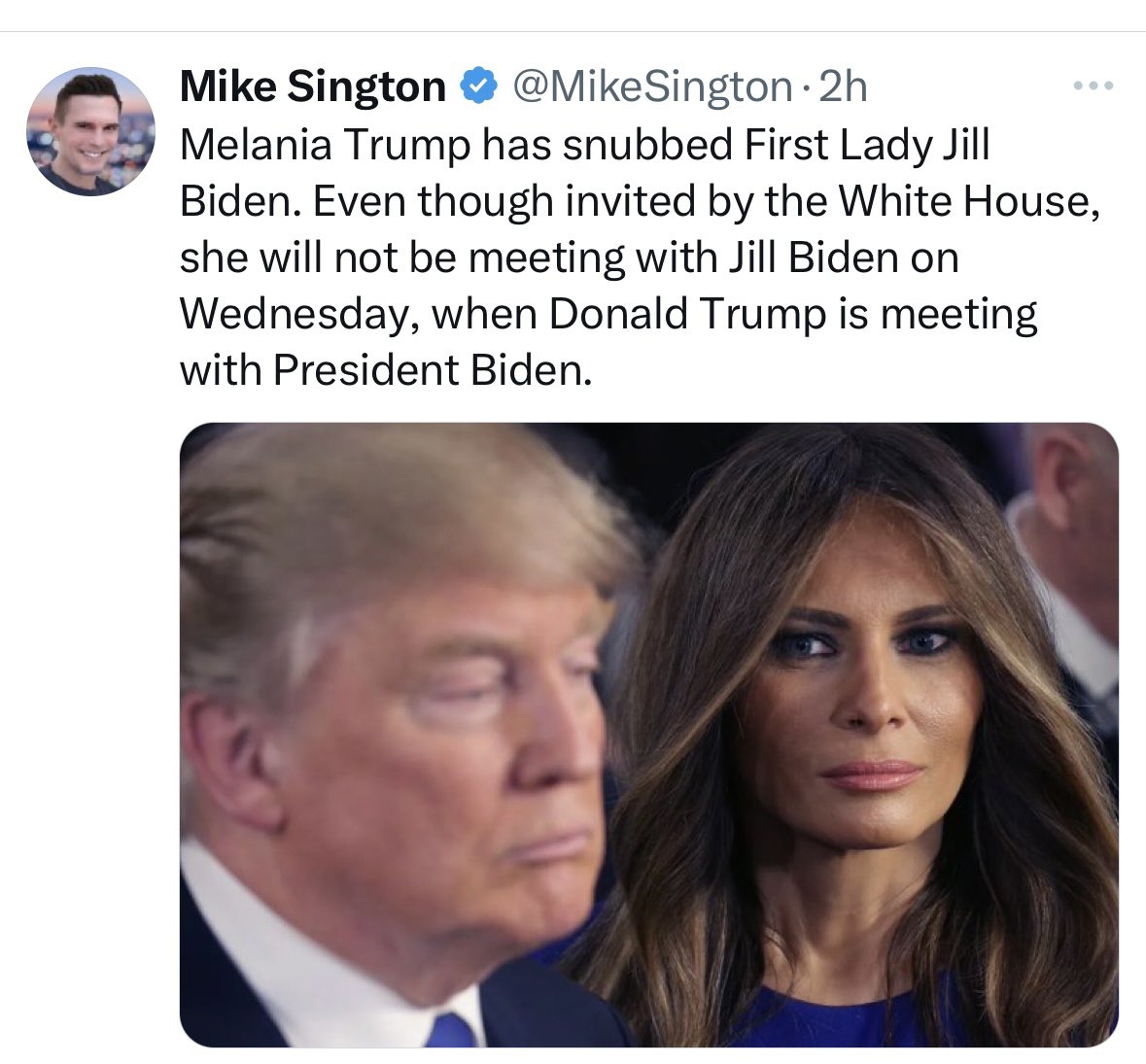 drdave1999's tweet photo. Melania can’t make it, because she’s got a tryout at FOX for a new tell-all interview show called, “Thot Said What?!!” https://t.co/hjMCDq47u9