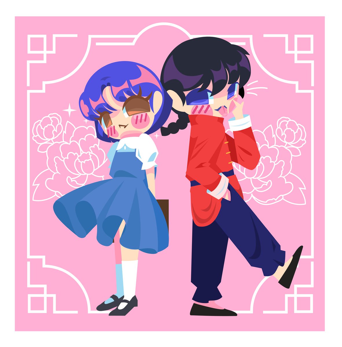 koikoa_'s tweet photo. Hasta el momento así vamos con los fan arts de Ranma 1/2 ✨😅 https://t.co/WkAi7KmK3l
