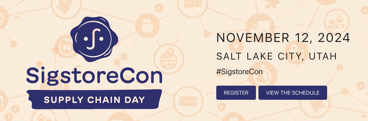 OpenSSF (@openssf) on Twitter photo Huge thanks to <a href="/GoogleOSS/">Google Open Source</a> for being a Platinum Sponsor of SigstoreCon! Their support for open source and supply chain security continues to drive the industry forward. 💪 #SigstoreCon #SupplyChainSecurity
events.linuxfoundation.org/sigstorecon-su… Huge thanks to <a href="/GoogleOSS/">Google Open Source</a> for being a Platinum Sponsor of SigstoreCon! Their support for open source and supply chain security continues to drive the industry forward. 💪 #SigstoreCon #SupplyChainSecurity
events.linuxfoundation.org/sigstorecon-su…