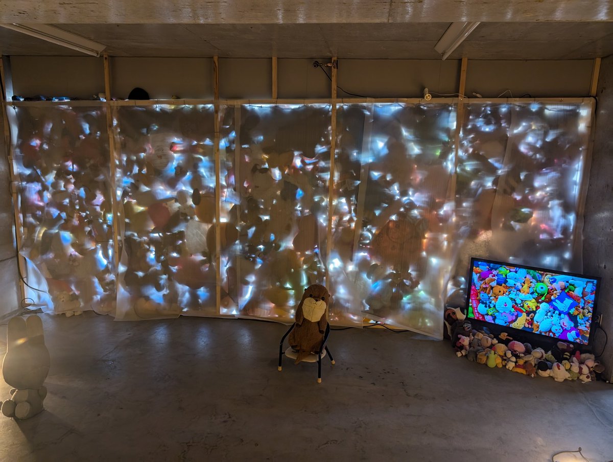 学園前アートフェスタにて。
#学園前アートフェスタ
＃ぬいぐるみ
#ぬいぐるみのいる暮らし 
＃ぬいぐるみ系アーティスト