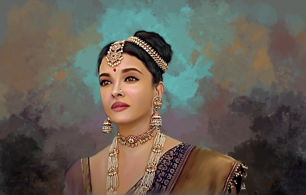 srivathsanp's tweet photo. Aishwarya Rai in Ponniyin Selvan Smudge Art... #AishwaryaRaiBachchan #ponniyinselvanmovie #smudgeart #smudgepainting #graphicdesign #sridesigns https://t.co/rMVZHJezjV