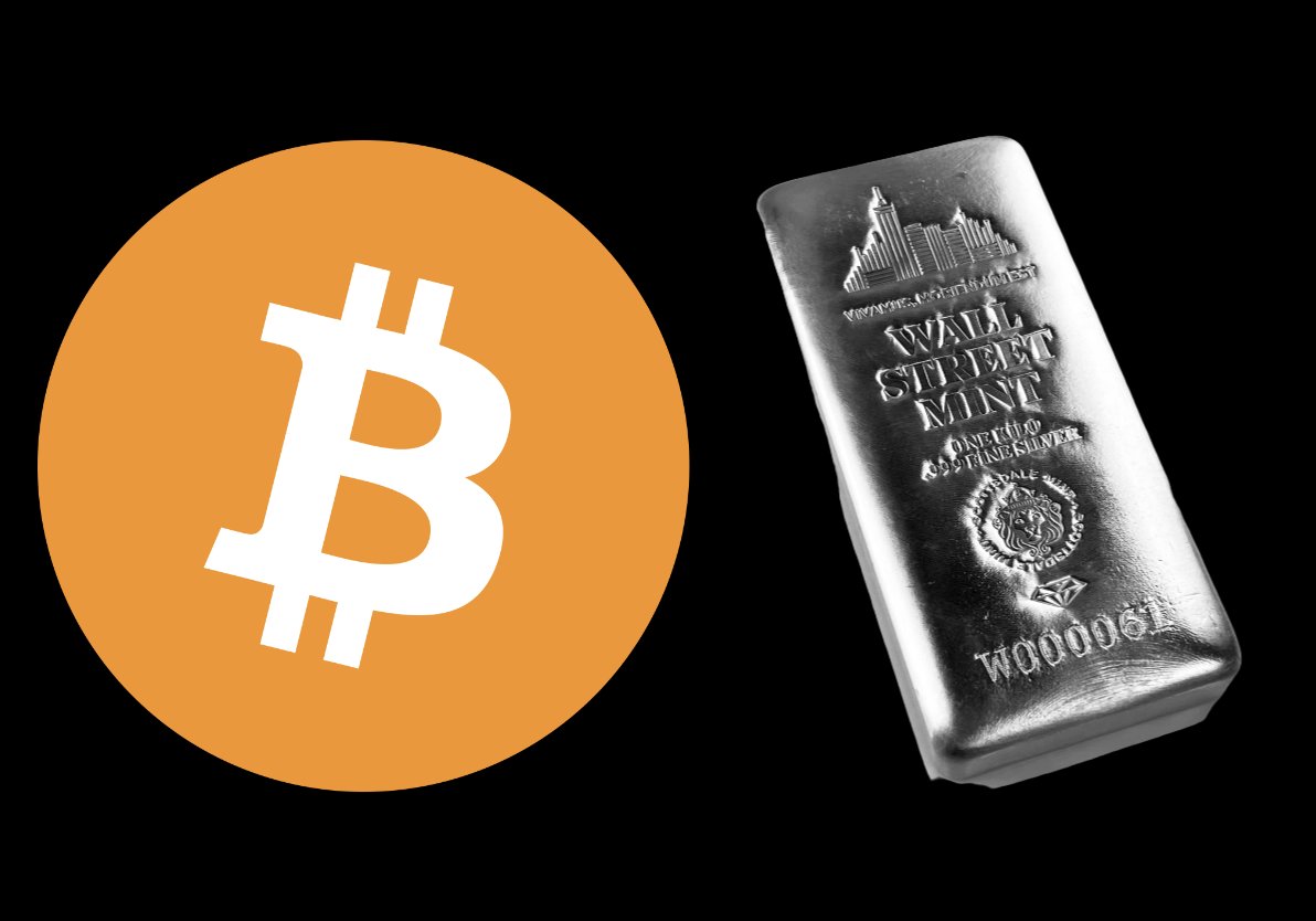 HISTORY: #BITCOIN OFFICIALLY PASSES SILVER, USED AS CURRENCY FOR CENTURIES, IN MARKET CAP 

NEXT UP: GOLD