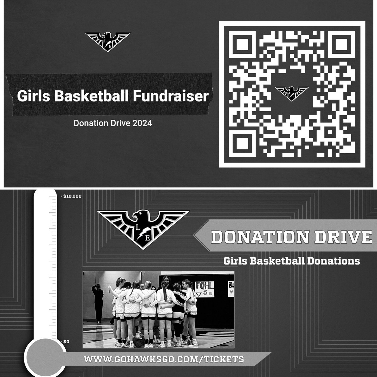 Help support our Girls Basketball Program at Lakota East!!   GoHawksGo.com/tickets
