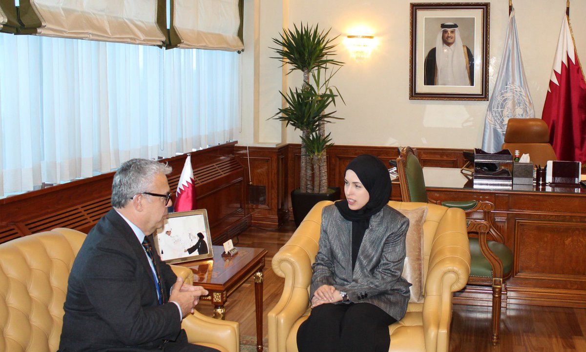 Alya Ahmed Saif Al Thani tweet media
