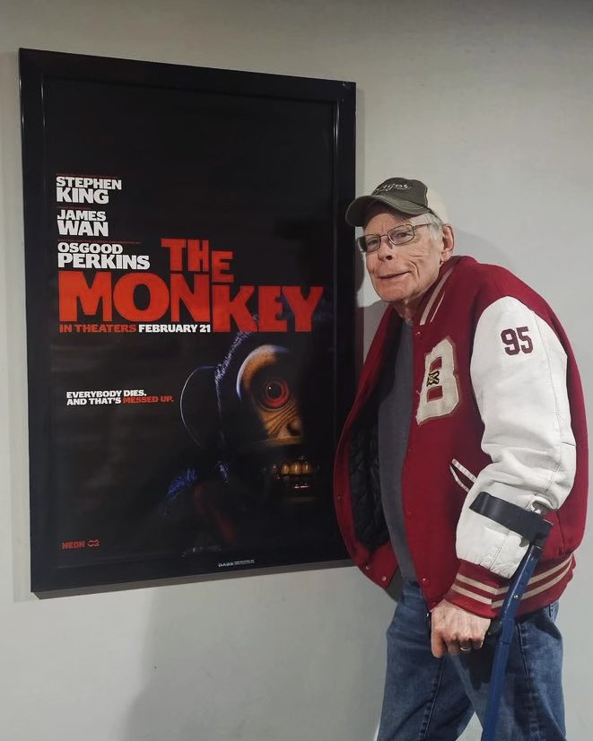 neonrated's tweet photo. The King himself. 

📸: @SmittysCinema https://t.co/g3fgdbE8i9